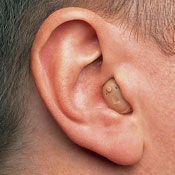 hearing aid in-the-canal (ITC)